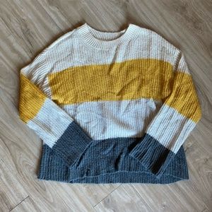BP Color Block Sweater